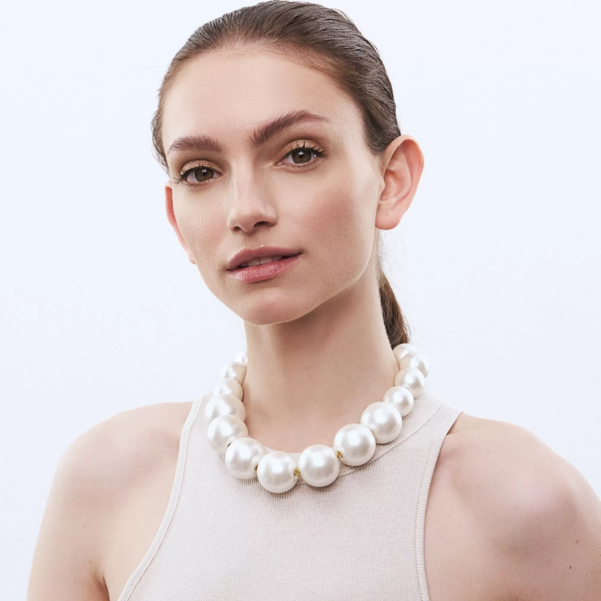 Outlet Vanessa Baroni Beads Necklace Pearl