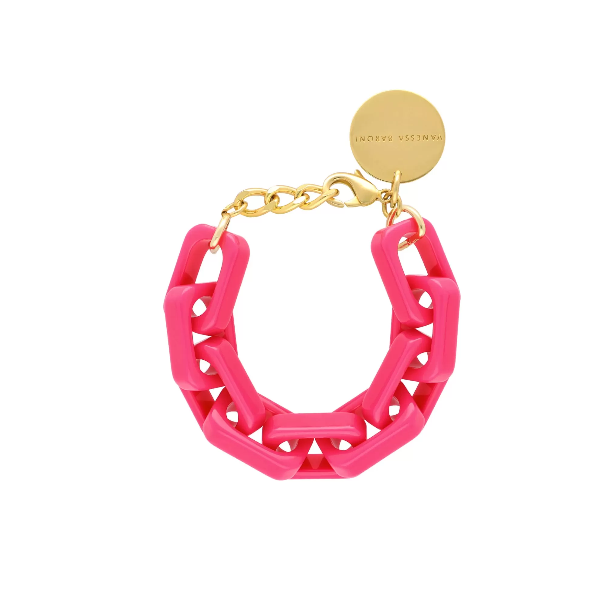 Best Vanessa Baroni Big Tank Bracelet Pink