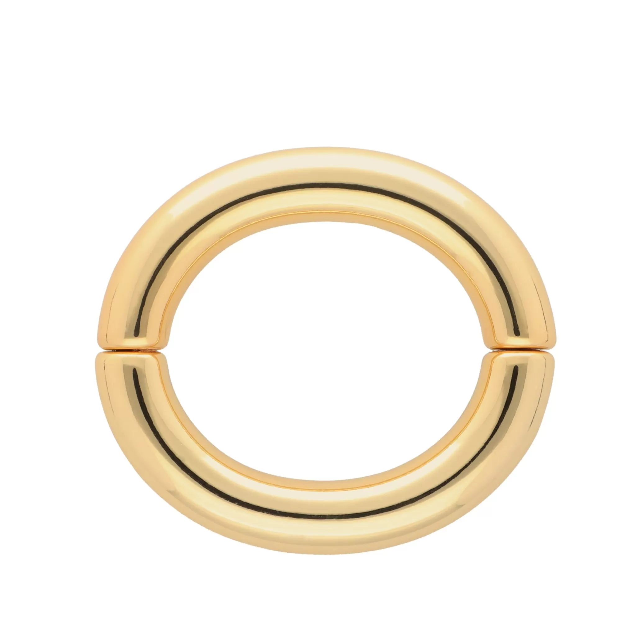 Outlet Vanessa Baroni Ellipse Open-Up Bangle Gold