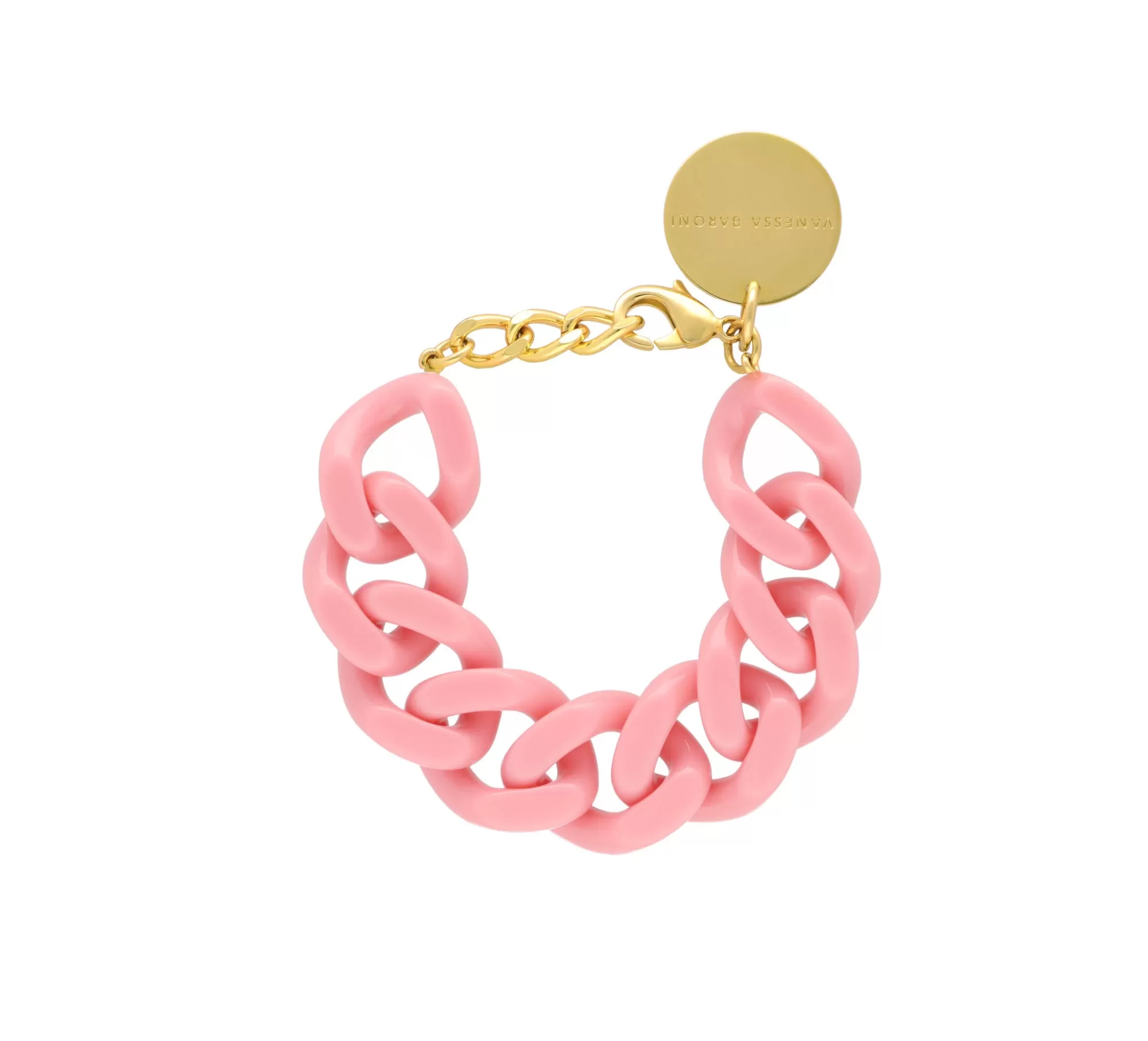 Cheap Vanessa Baroni Flat Chain Bracelet Rose