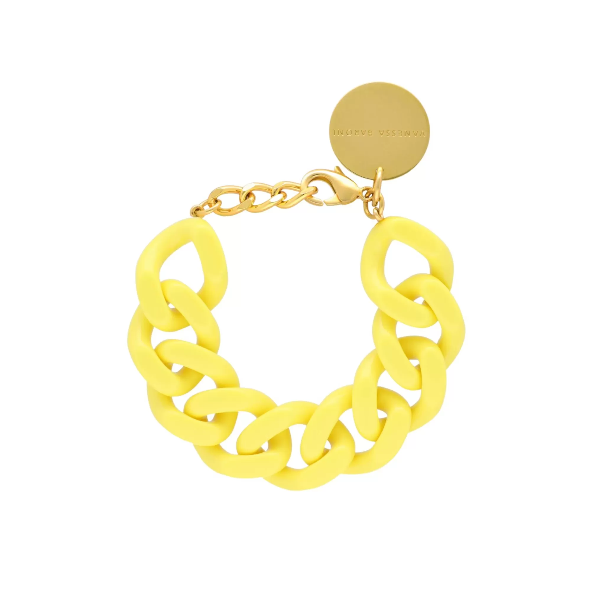 Online Vanessa Baroni Flat Chain Bracelet Yellow