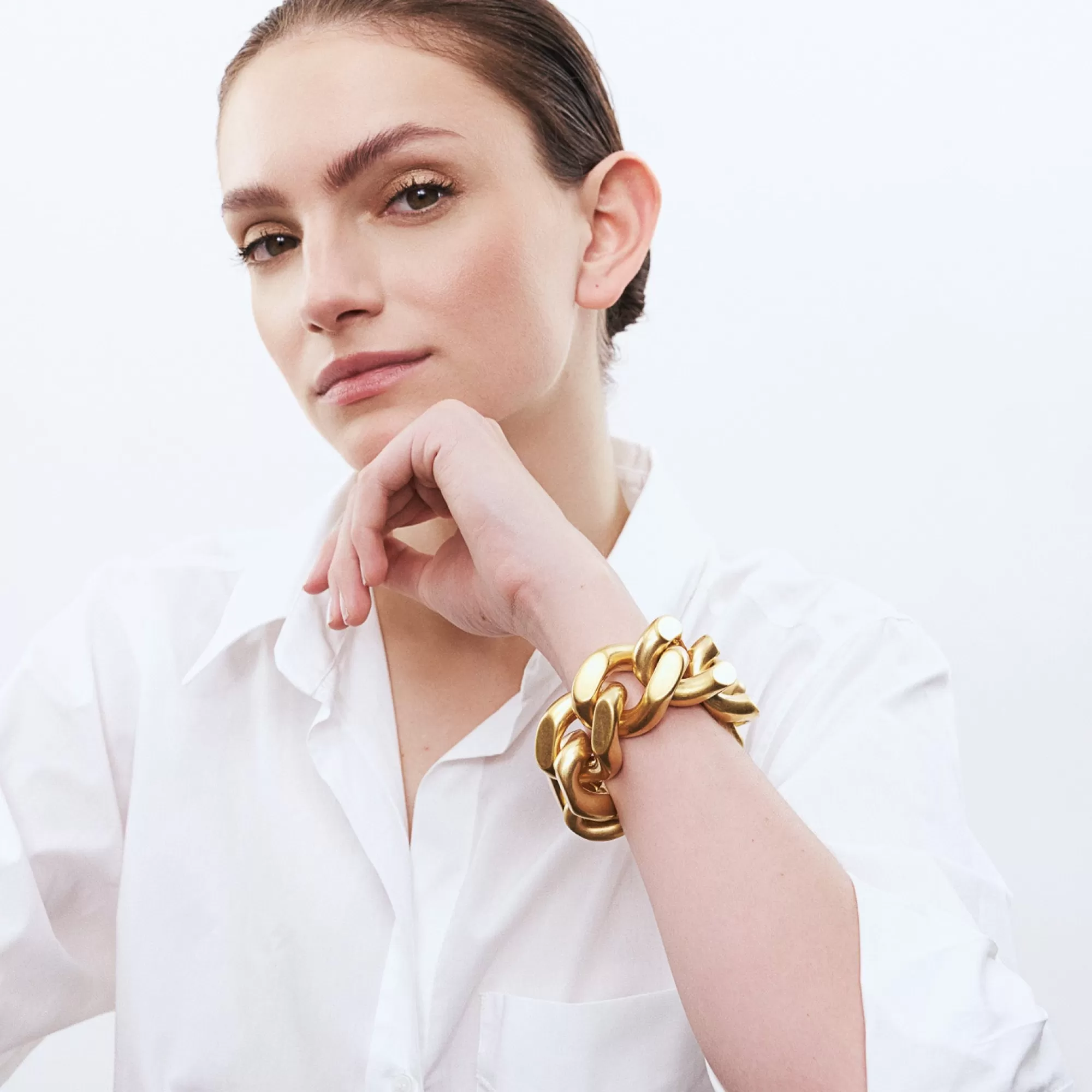 Outlet Vanessa Baroni Giant Bracelet Gold Vintage