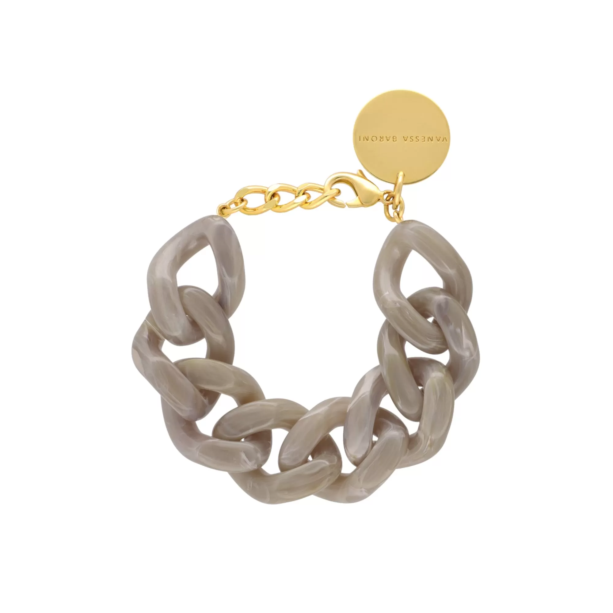 Hot Vanessa Baroni Great Bracelet Greige Marble