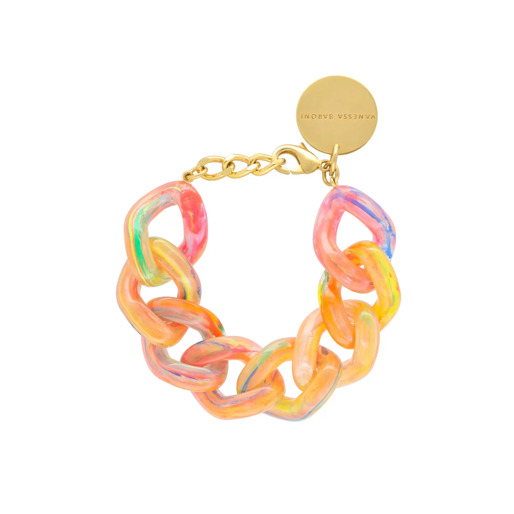 Store Vanessa Baroni Great Bracelet New Neon Rainbow