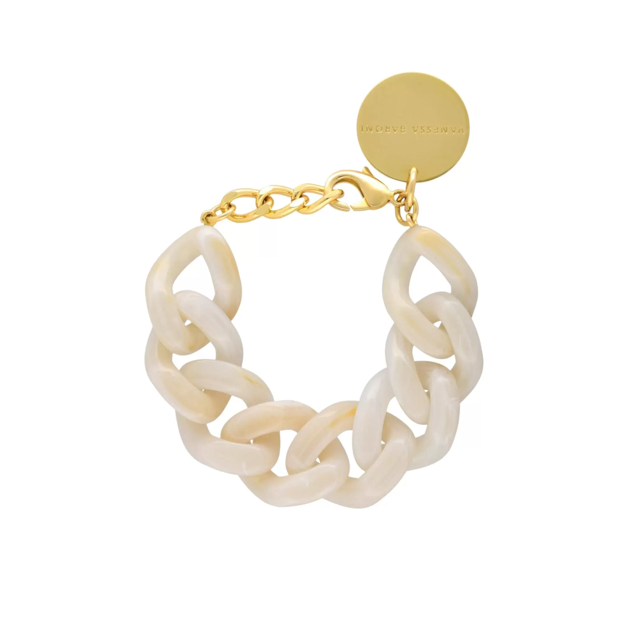 Shop Vanessa Baroni Great Bracelet Pearl Marble