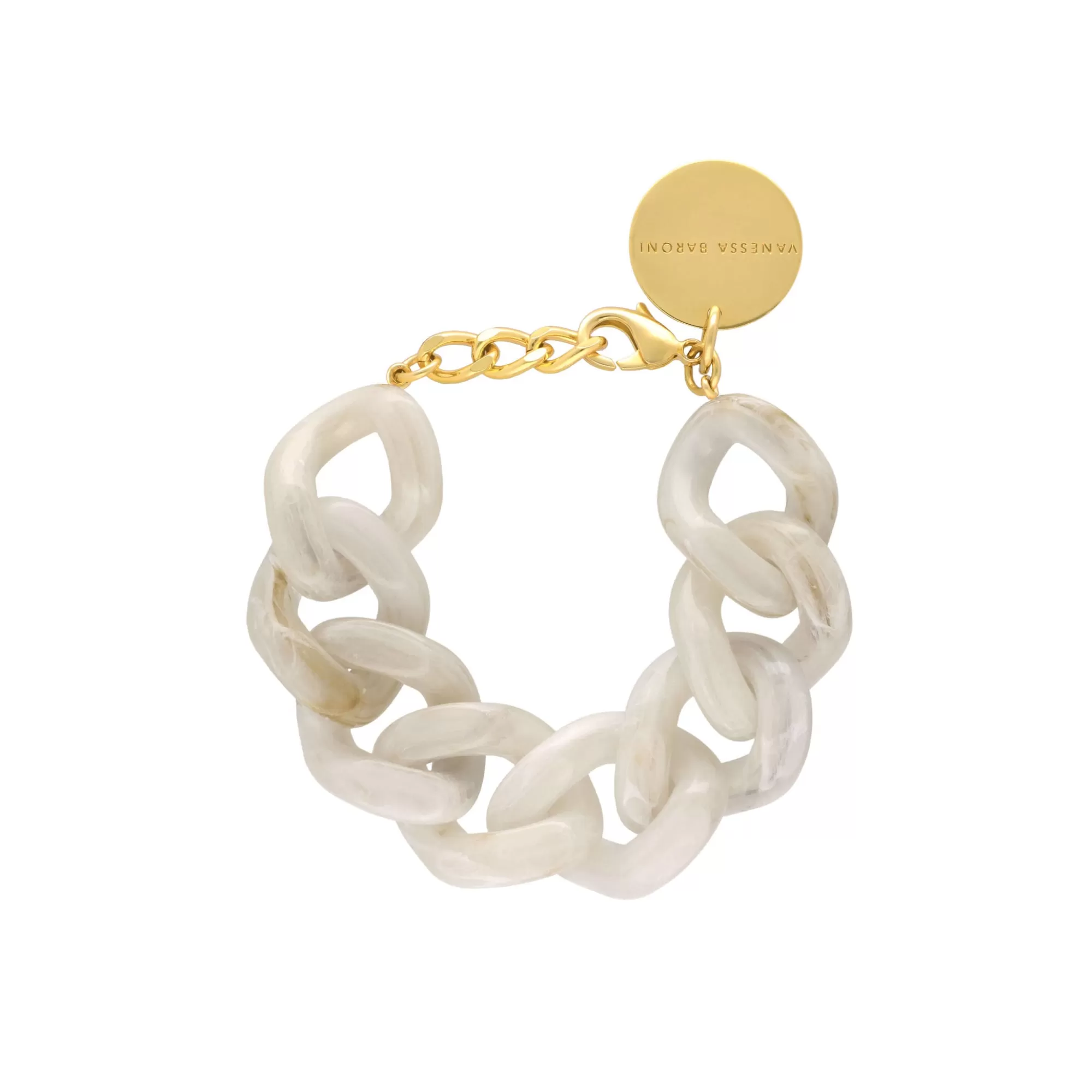 Cheap Vanessa Baroni Great Bracelet White Marble