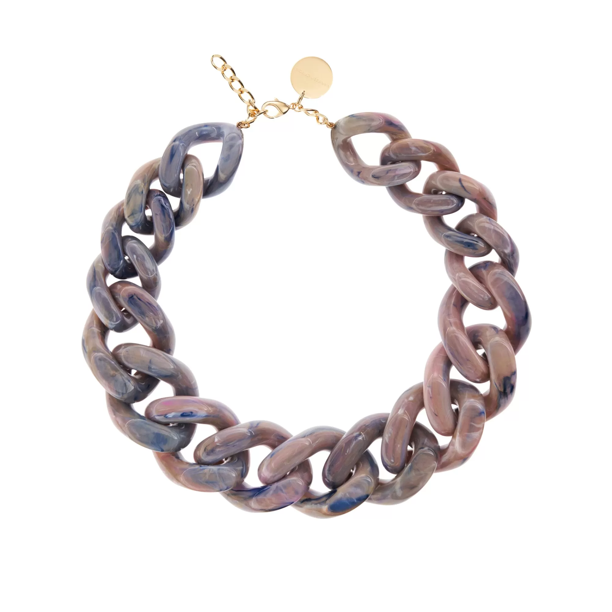 Sale Vanessa Baroni Great Necklace Denim Rainbow