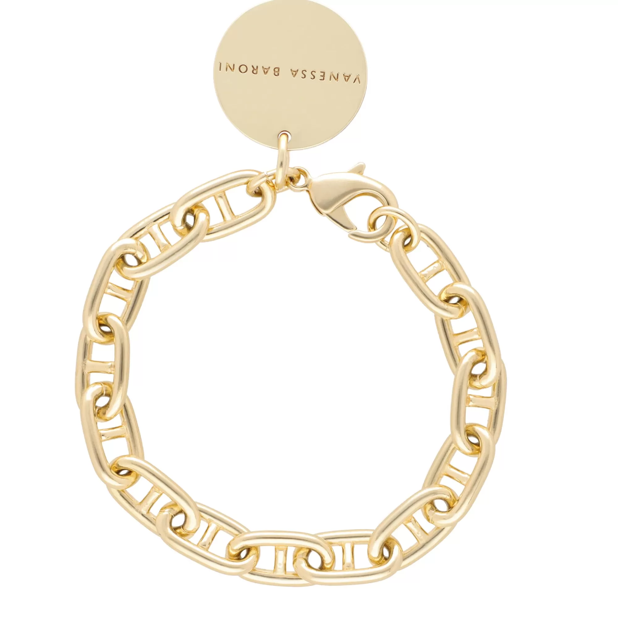 Hot Vanessa Baroni Polo Gold Bracelet