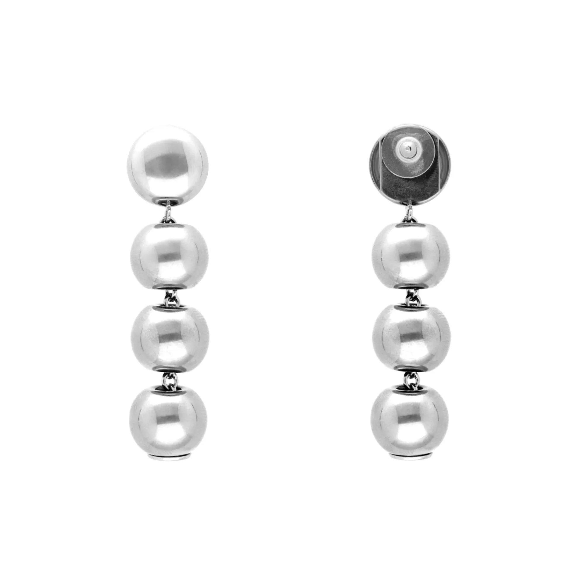 Hot Vanessa Baroni Small Beads Earring Silver