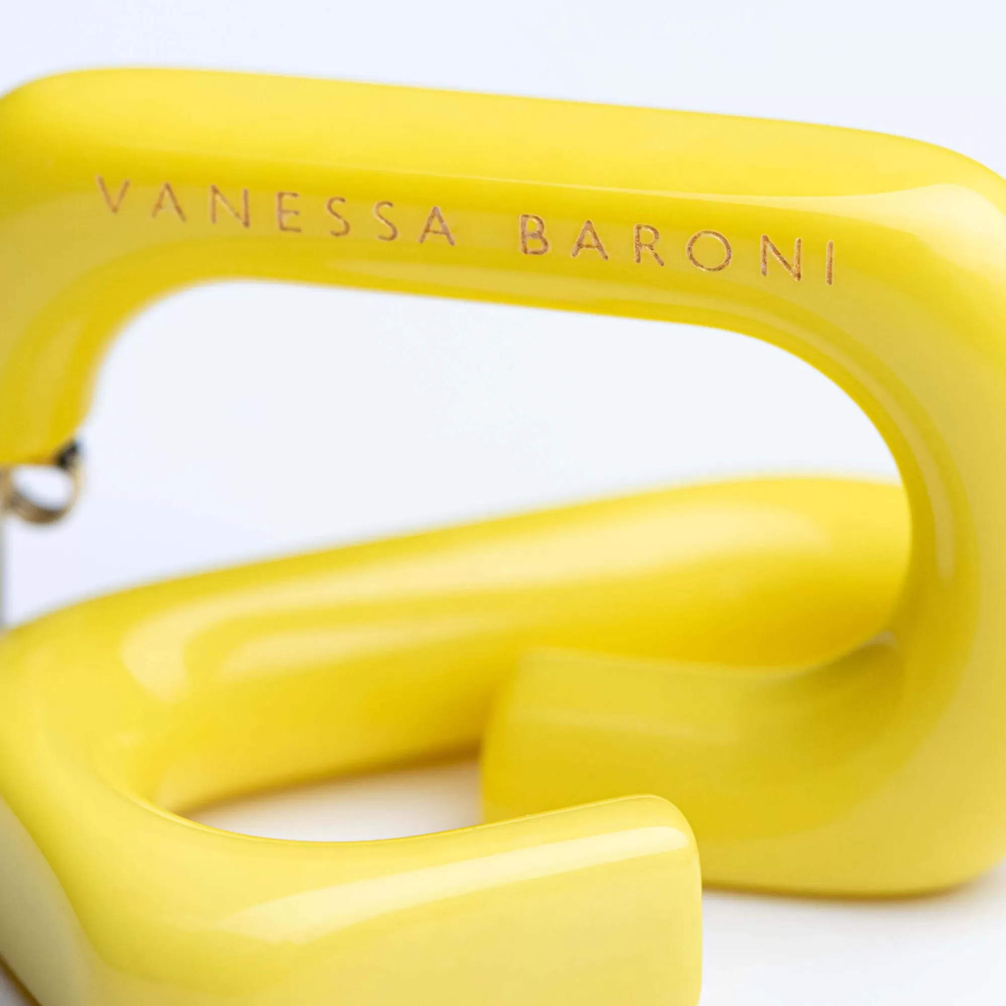 Best Sale Vanessa Baroni Squared Single Earring Large Yellow