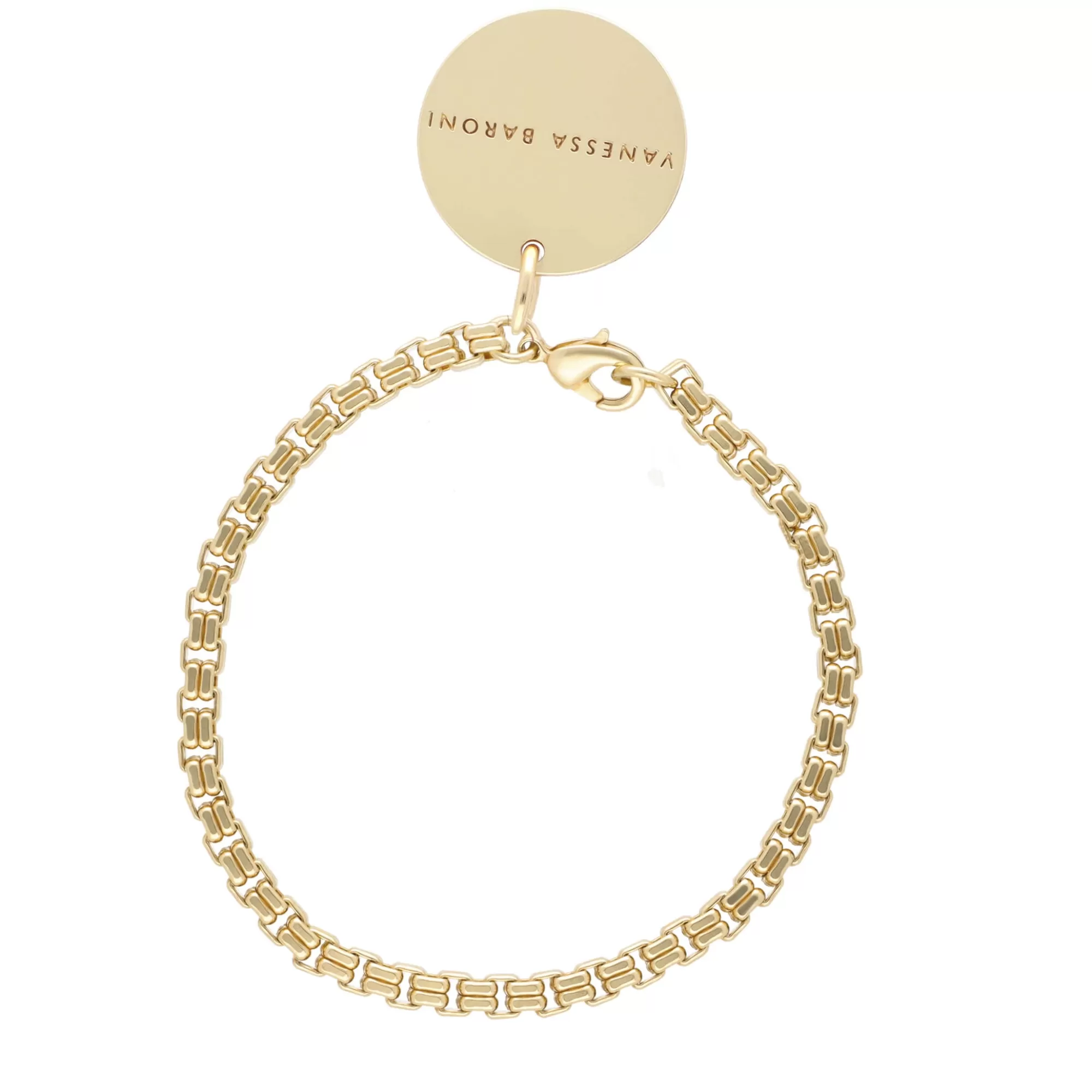 Outlet Vanessa Baroni Tank Gold Bracelet